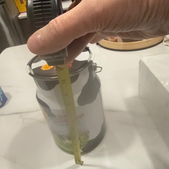 Vintage Chupa Chups Ice Cream Flavored Lollipops Dairy Farm Tin Can Cow/with lid - Picture 11 of 11